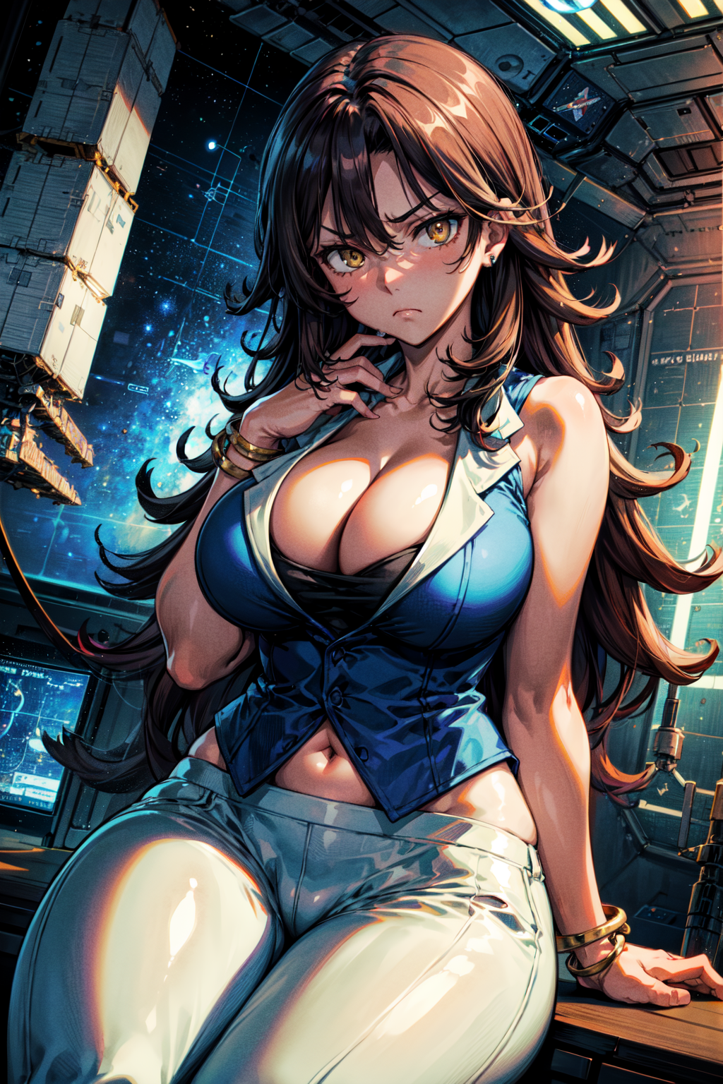 00084-2534187460-masterpiece,best quality,1girl,mature female,sumeragi lee noriega,long hair,brown hair,yellow eyes,large breasts,wide hips,thick.png